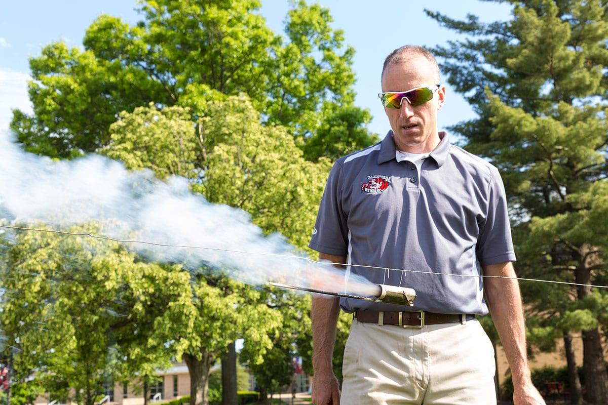 Maryville University professor Tom Spudich